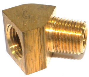 Big A Service Line 3-22420 Brass Pipe, Street Elbow Fitting 1/8" x 1/8"