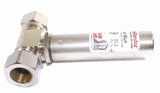 Sioux Chief 660-GTRB Mini-Rester Water Hammer Arrestor 5/8"O.D. Female Comp.X5/8"O.D. Comp. Tee