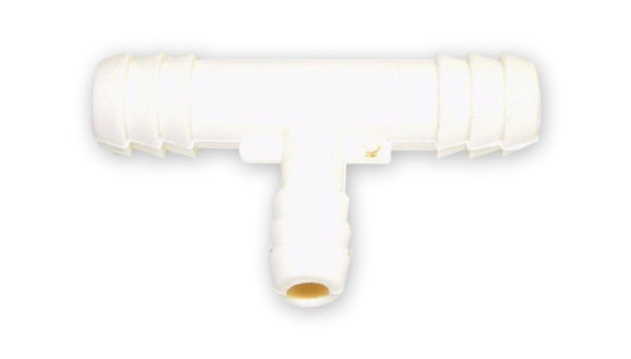 Big A Service Line 3-71366 Slip-Not Tee Fitting White 3/8