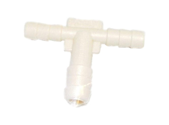 Big A Service Line 3-71334 Slip-Not Tee Fitting White 3/16