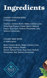 Blue Buffalo Wilderness Adult Chicken & Beef Chunks Wet Dog Food, Count of 12 - view 8