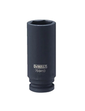 DeWALT DWMT73941OSP 6-Point Black Oxide SAE Impact Socket, 1/2" Drive 15/16" L.