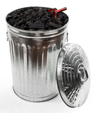 Behrens 1211 Galvanized Steel Utility/Trash Can, 20 gal.