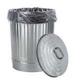 Behrens 1211 Galvanized Steel Utility/Trash Can, 20 gal.