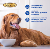 Retriever Adult Hi Protein Chicken & Beef Flavor Wet Dog Food, 13.2 oz., 12 Cans - view 7
