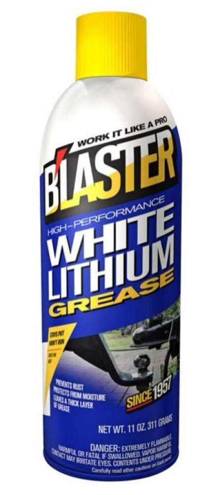 B'laster 16-LG High-Performance White Lithium Grease 11 oz.