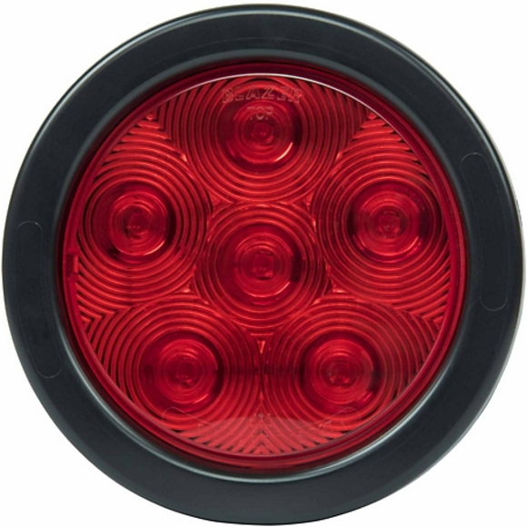 Blazer International C542RTM 4 in. Sealed Round LED Stop/Tail/Turn Light Red