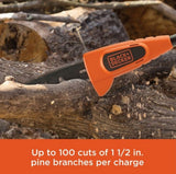Black & Decker LPP120 8 in. 20V Cordless MAX Lithium-Ion Pole Pruning Saw Kit