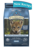Blue Buffalo Wilderness High Protein Natural  Puppy Dry Dog Food-Chicken 4.5 lbs