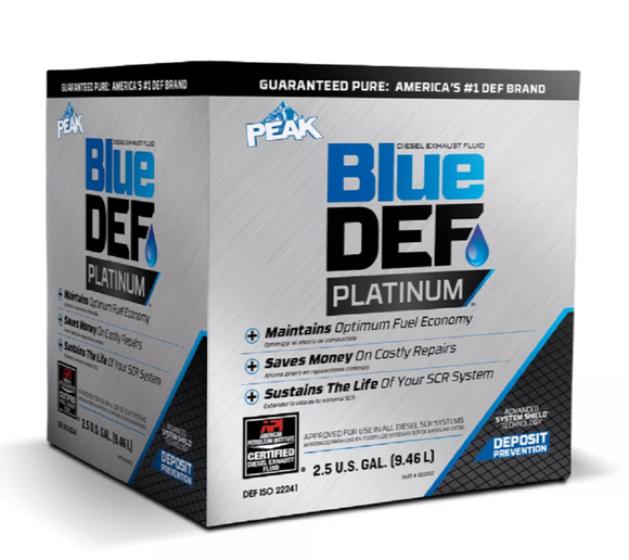 BlueDef DEG002 Platinum Diesel Exhaust Fluid, 2.5 gal.