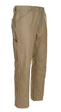 Blue Mountain FMB-1502 Men's Relaxed Fit Utility Canvas Pants, Khaki Tan, S34X34