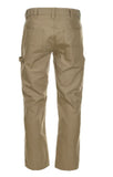 Blue Mountain FMB-1502 Men's Relaxed Fit Utility Canvas Pants, Khaki Tan, S34X34