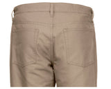 Blue Mountain FMB-1504 Men's Mid-Rise 5-Pocket Canvas Pants/Fossil Brown/S34X34