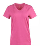 Blue Mountain YKL-9072 Women's Short-Sleeve V-Neck T-Shirt Medium Cactus Flower