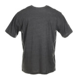 Blue Mountain YMK-1041 Men's Crew Neck Short-Sleeve T-Shirt, Charcoal Grey, L