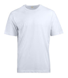 Blue Mountain YMK-1041 Men's Crew Neck Short-Sleeve T-Shirt, Ivory, Large