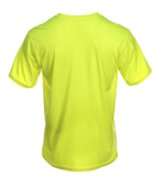 Blue Mountain YMK-1041 Men's Short Sleeve Crew Neck T-Shirt, Safety Yellow, L