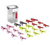 Barn Star BN20230717 Heavy-Duty Fiberglass Nylon 3.5" & 2.5" Spring Clamp, 22 pc