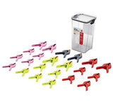 Barn Star BN20230717 Heavy-Duty Fiberglass Nylon 3.5" & 2.5" Spring Clamp, 22 pc