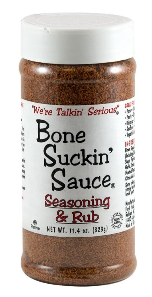 Bone Suckin' BS00205 Sauce Original Seasoning & Rub, 11.4 oz. Bottle