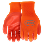 Boss B31101-L Unisex Adult Foam Nitrile Work Gloves, Orange, 1-Pair, XL