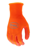 Boss B31101-L Unisex Adult Foam Nitrile Work Gloves, 1-Pair, Orange, Large