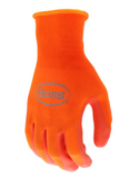Boss B31101-L Foam Nitrile Gloves, 1 Pair, Orange, Large