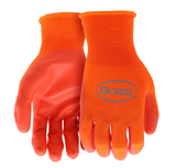 Boss B31101-L Unisex Adult Foam Nitrile Work Gloves, 1-Pair, Orange, Large