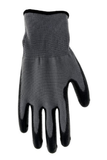 Boss B33021-Y Kids' Coated Polyester Work Gloves, 1-Pair, Gray, Youth
