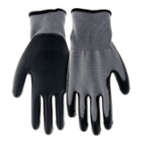 Boss B33021-Y Kids' Coated Polyester Work Gloves, 1-Pair, Gray, Youth