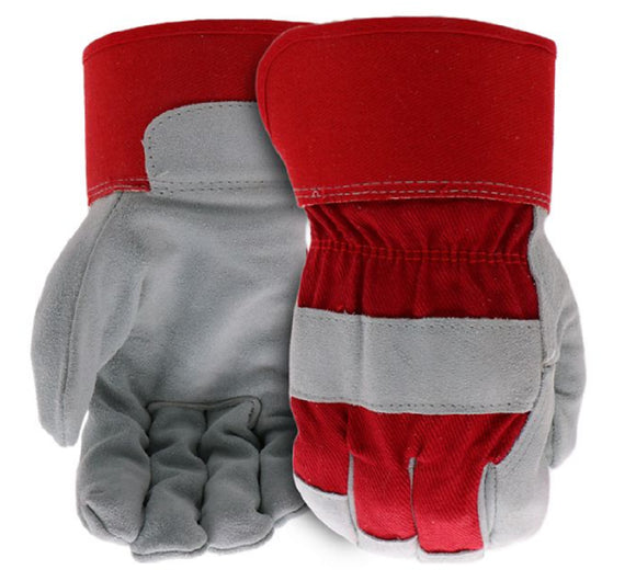 Boss B71011-XL Men's Guard Split Cowhide Leather Palm Work Gloves, 1-Pair, Large