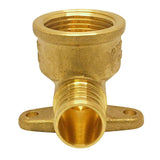 3/4 in. Brass PEX Barb x 3/4 in. Female Pipe Thread Adapter 90-Degree Drop-Ear Elbow