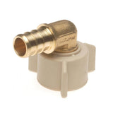 1/2 in. Brass PEX Barb x 1/2 in. Female Swivel 90-Degree Elbow