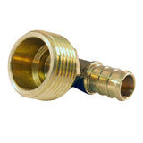 1/2 in. Brass PEX Barb x 3/4 in. Male Pipe Thread Adapter 90-Degree Elbow