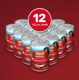 Retriever Adult Hearty Beef Flavor Chopped Wet Dog Food, Count of 12 Cans