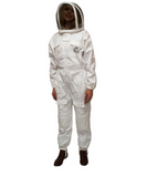 Harvest Lane Honey CLOTHSM-101 Heavy-Duty Polyester Beekeeping Suit, Medium