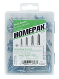 Hillman 41814 Zinc-Plated Homepak Assorted Flat Head Phillips Wood Screw Kit - view 2