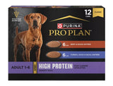Purina Adult Beef & Bison and Turkey, Duck & Quail Pate Wet Dog Food Count of 12 - view 5