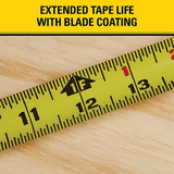 Stanley 33-116 Chrome Plated ABS Case Powerlock Tape Measure, 3/4" x 16 ft.