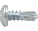 Hillman 41502 Zinc Pan Head Phillips Self-Drilling Screw #6 x 1/2 in., 100-Pack