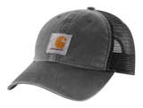 Carhartt 100286-001 Men's Canvas Mesh Back Cap, Black, One Size