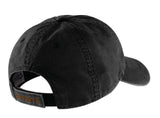 Carhartt 100289-211 Men's Solid Odessa Cotton Canvas Baseball Cap, Black, OS