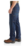 Carhartt 102808-498 Men's Relaxed Fit Rugged Flex Denim Dungaree/Superior/S40X30