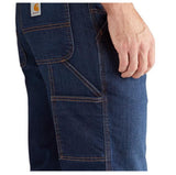 Carhartt 102808-498 Men's Relaxed Fit Rugged Flex Denim Dungaree/Superior/S34X32