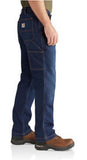 Carhartt 102808-498 Men's Relaxed Fit Rugged Flex Denim Dungaree/Superior/S34X30
