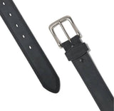 Carhartt A000550700109 Men's Detroit Top Grain Leather Belt, Black, Size 42