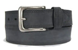 Carhartt A000550700109 Men's Detroit Top Grain Leather Belt, Black, Size 42