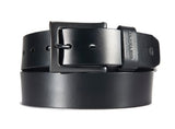 Carhartt 2203-20 Men's Black/Gunmetal Burnished Leather Box Buckle Belt, Size 36