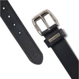 Carhartt A000556120109 Men's Leather Roller Belt, Black, Size 42