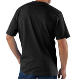 Carhartt K87 Men's Loose Fit Heavyweight Short-Sleeve Pocket T-Shirt, Black, M